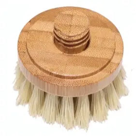 Bamboo Pot Scrubbing Brush | Refill Heads