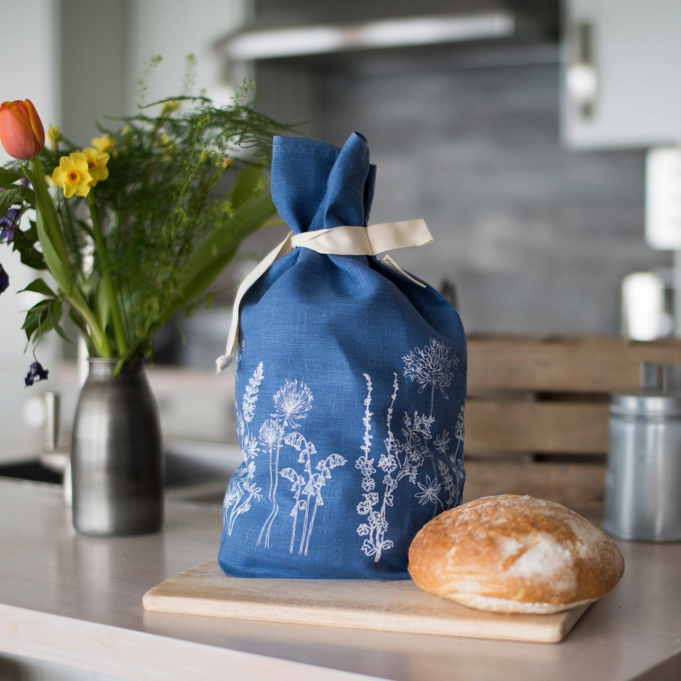 Linen Bread Bag