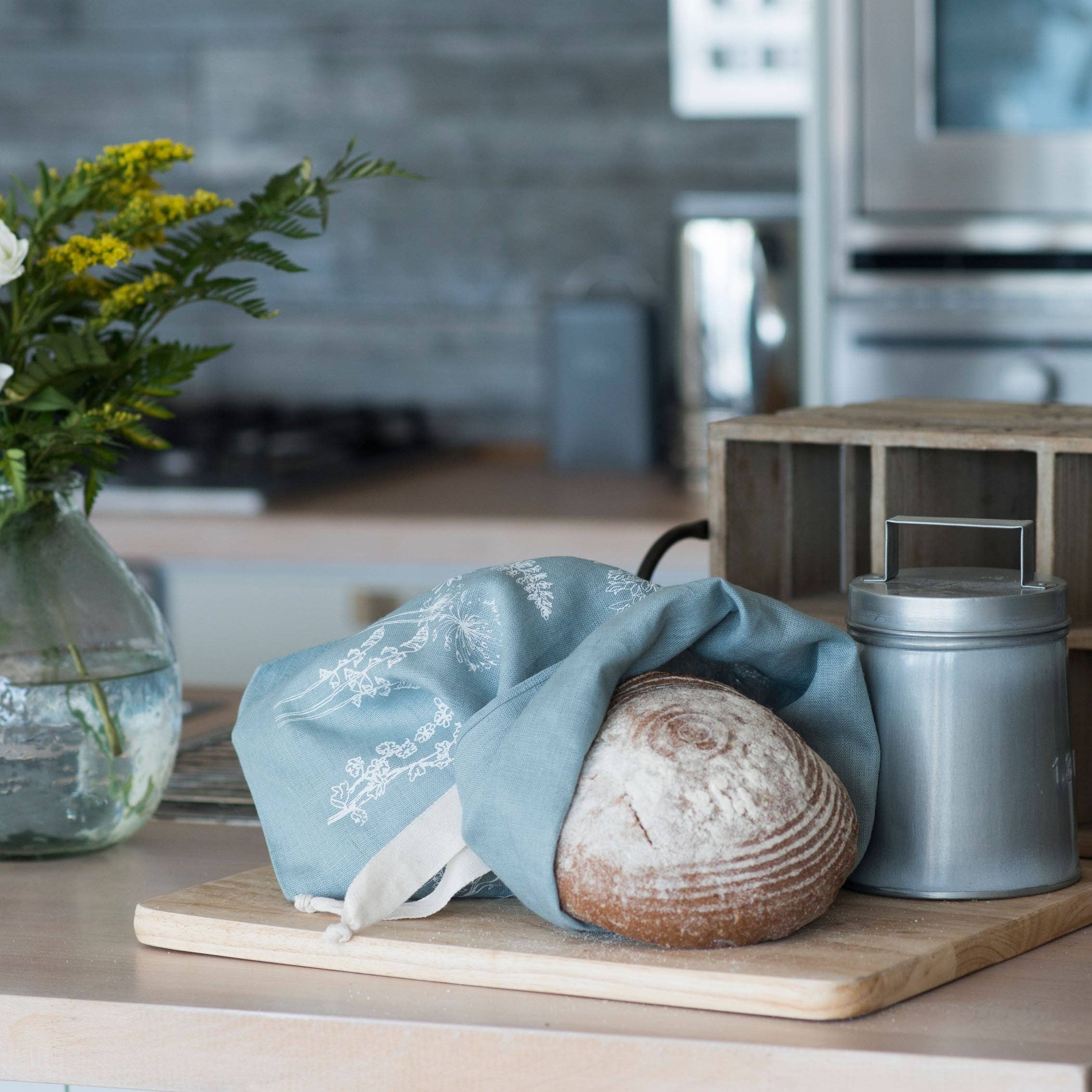 Linen Bread Bag