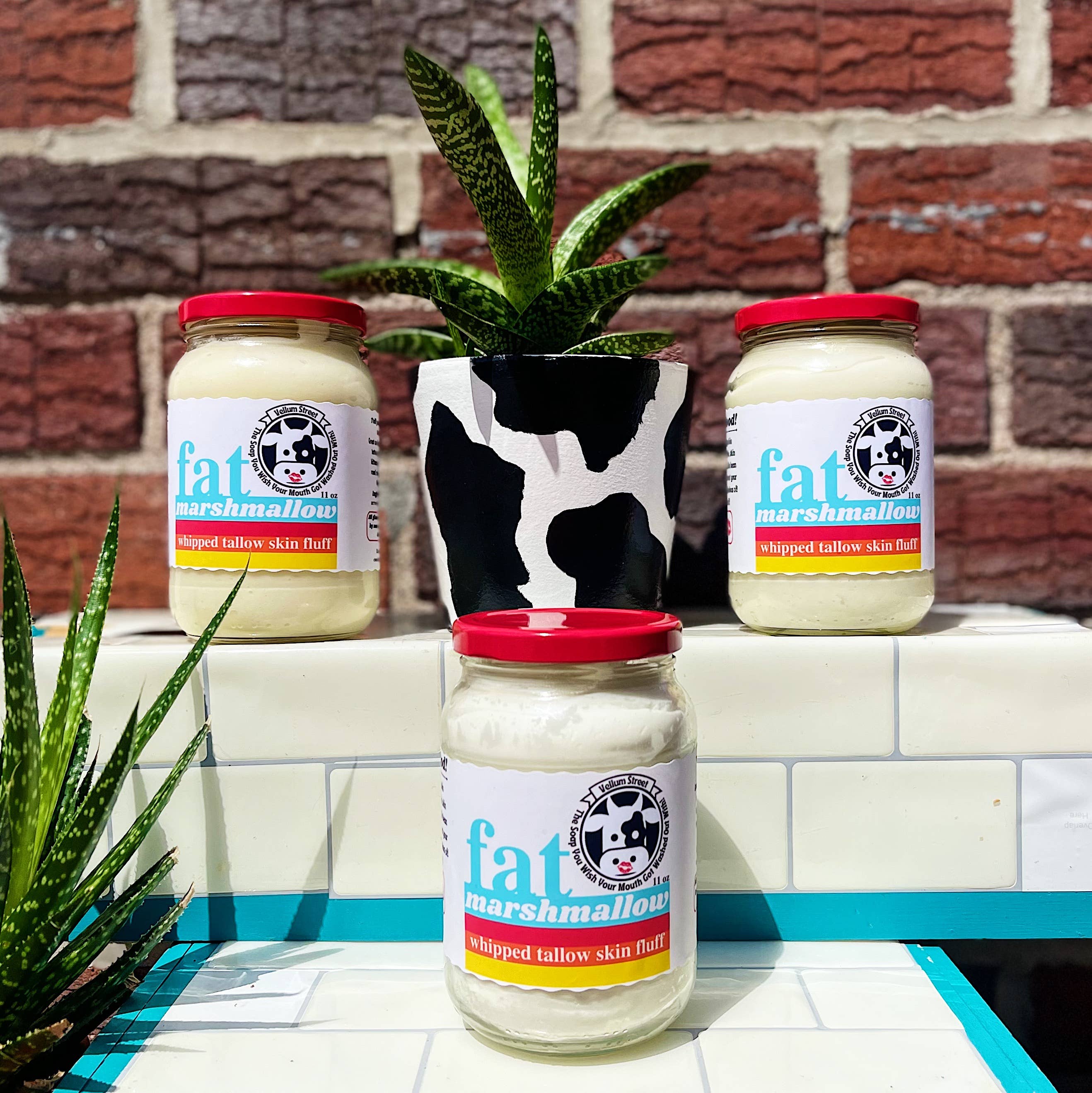 Fat Marshmallow Whipped Tallow Skin Fluff 11oz