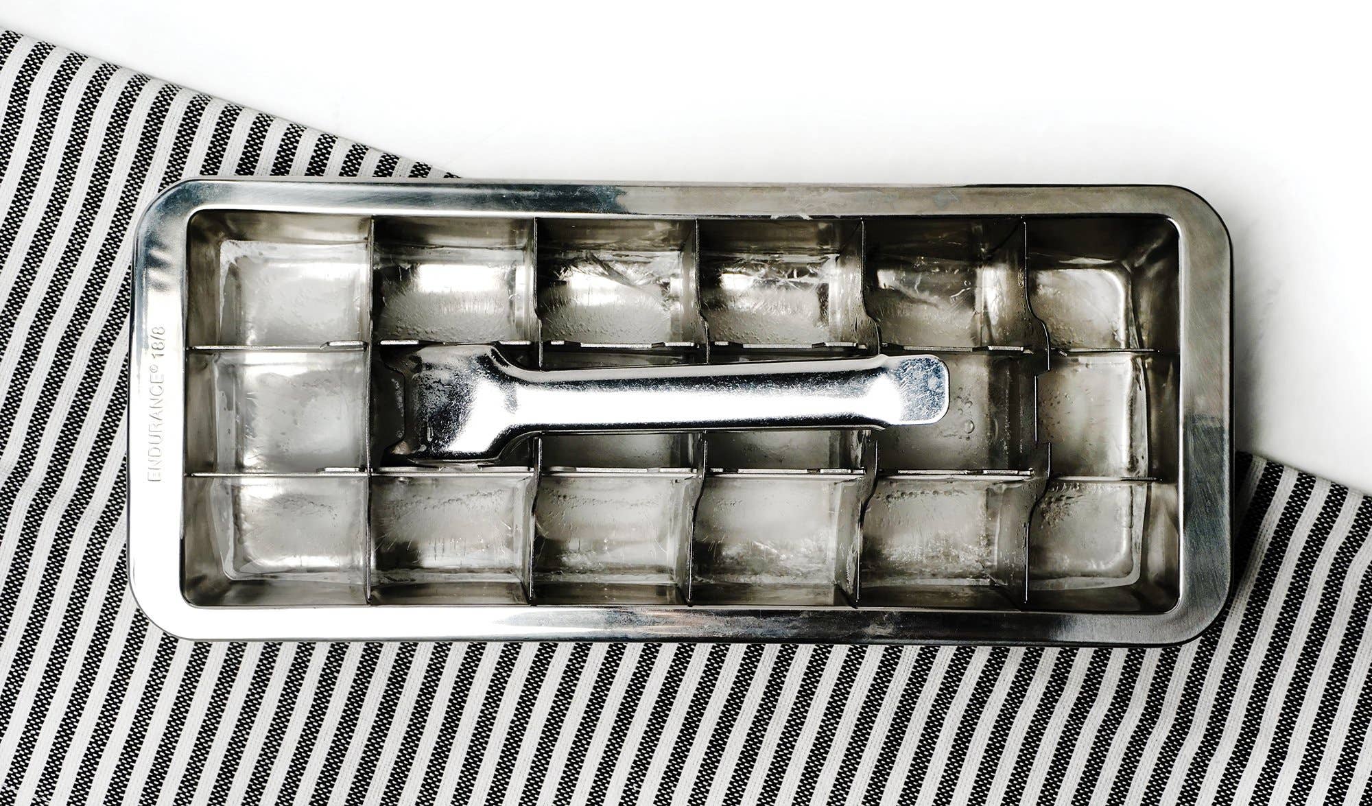 Ice Cube Tray ~ Stainless Steet