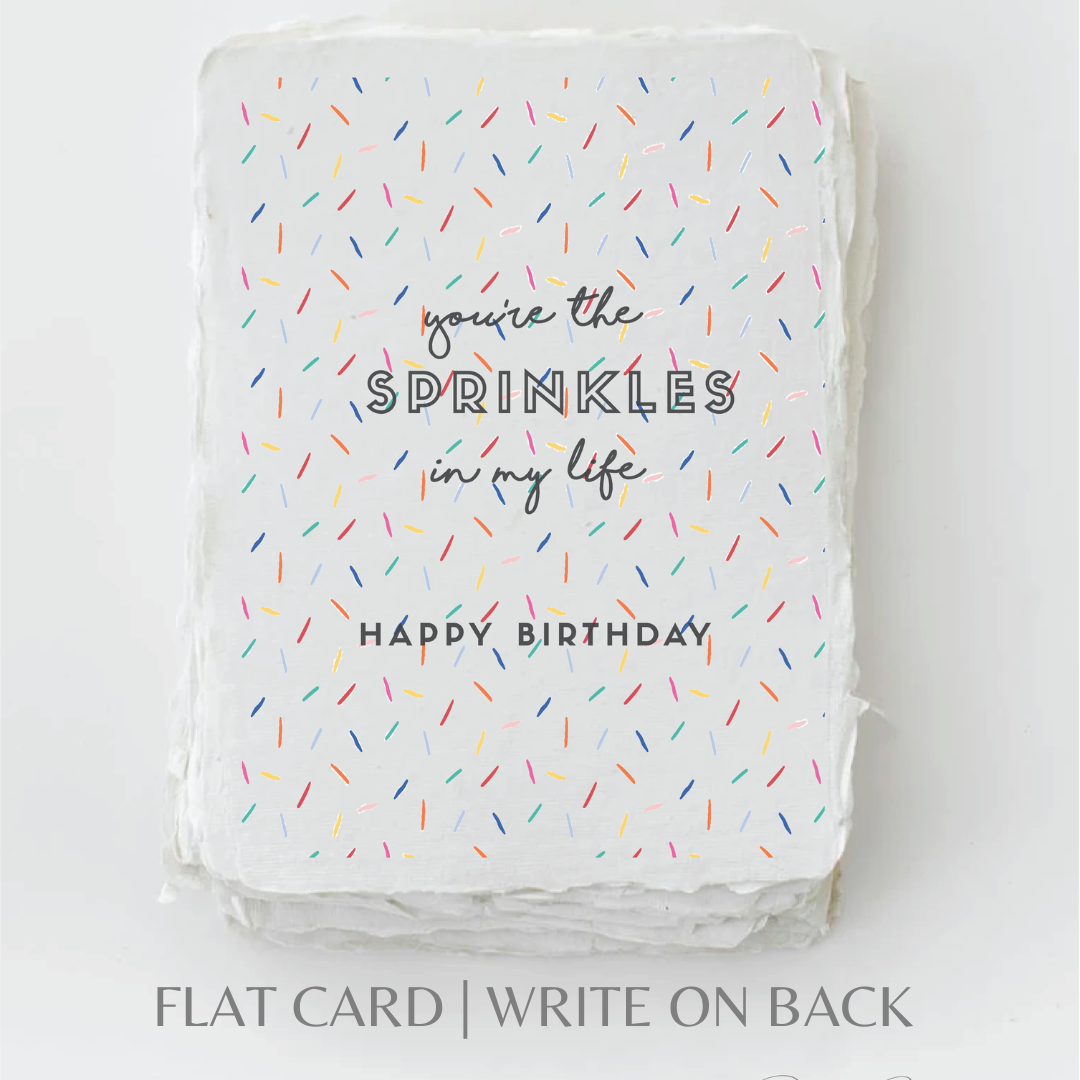 You're the Sprinkle | Friendship Birthday Greeting Card