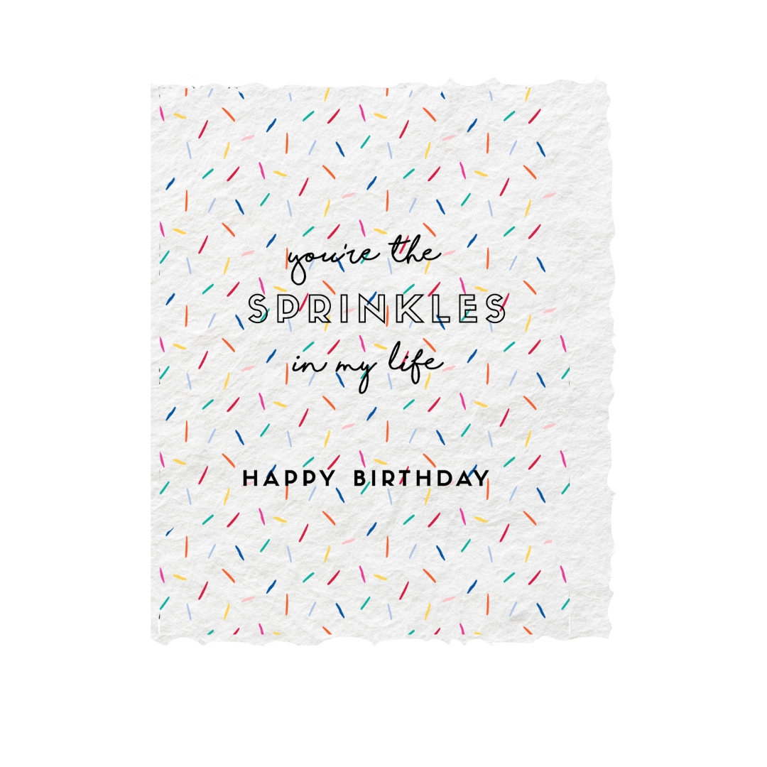 You're the Sprinkle | Friendship Birthday Greeting Card