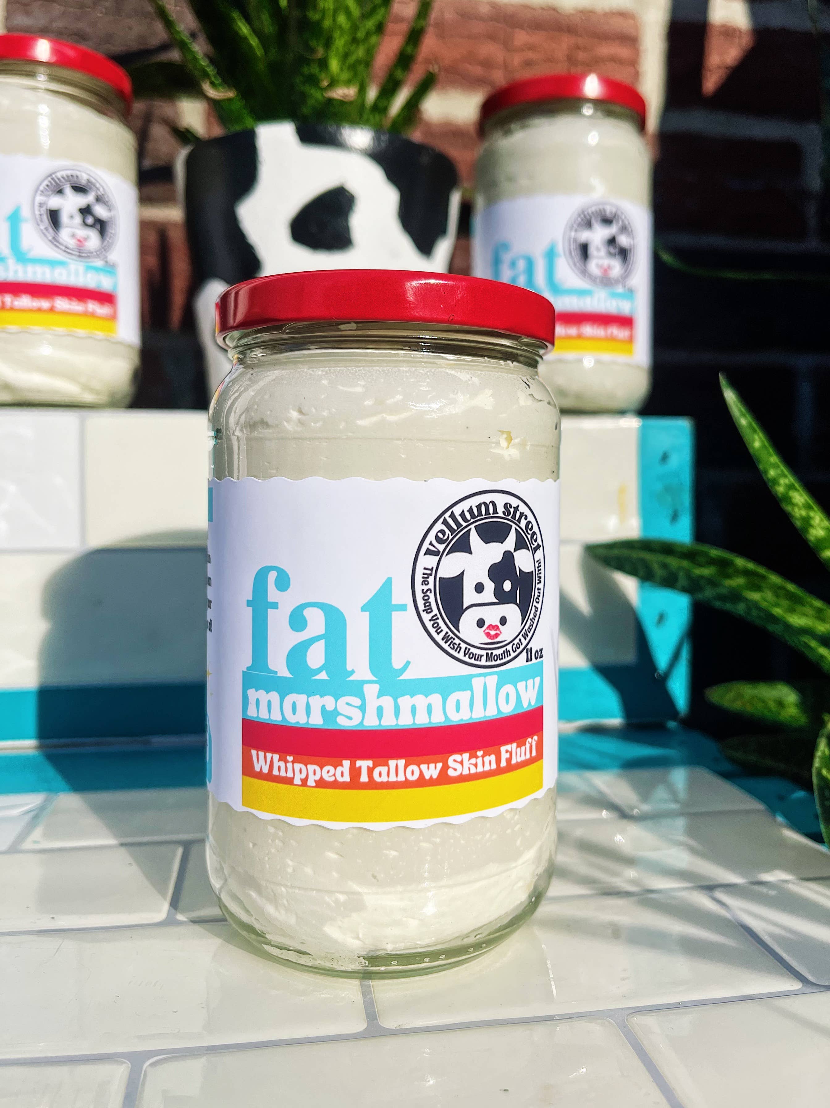 Fat Marshmallow Whipped Tallow Skin Fluff 11oz