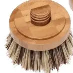 Bamboo Pot Scrubbing Brush | Refill Heads