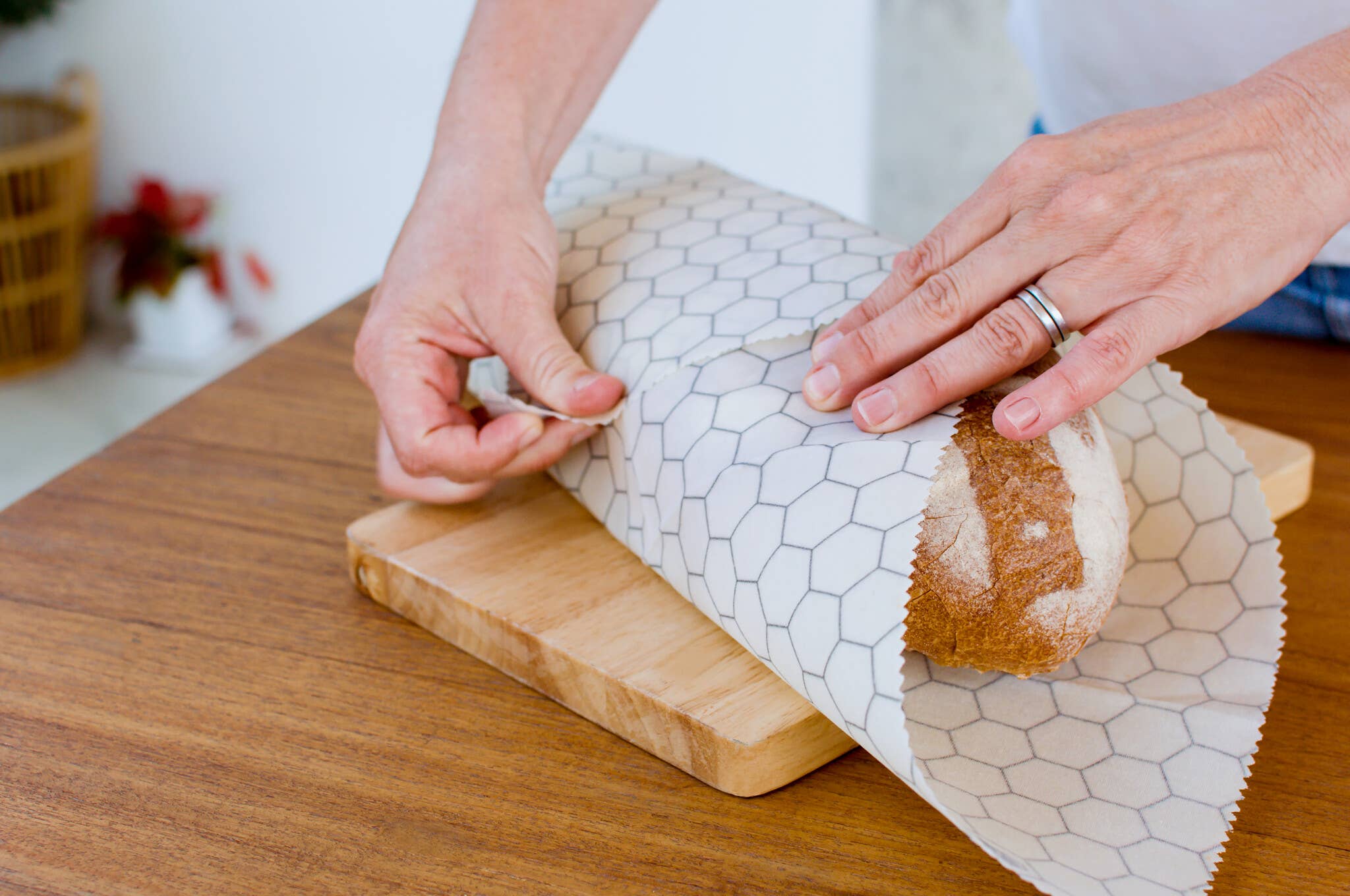 Reusable Beeswax Wrap Roll