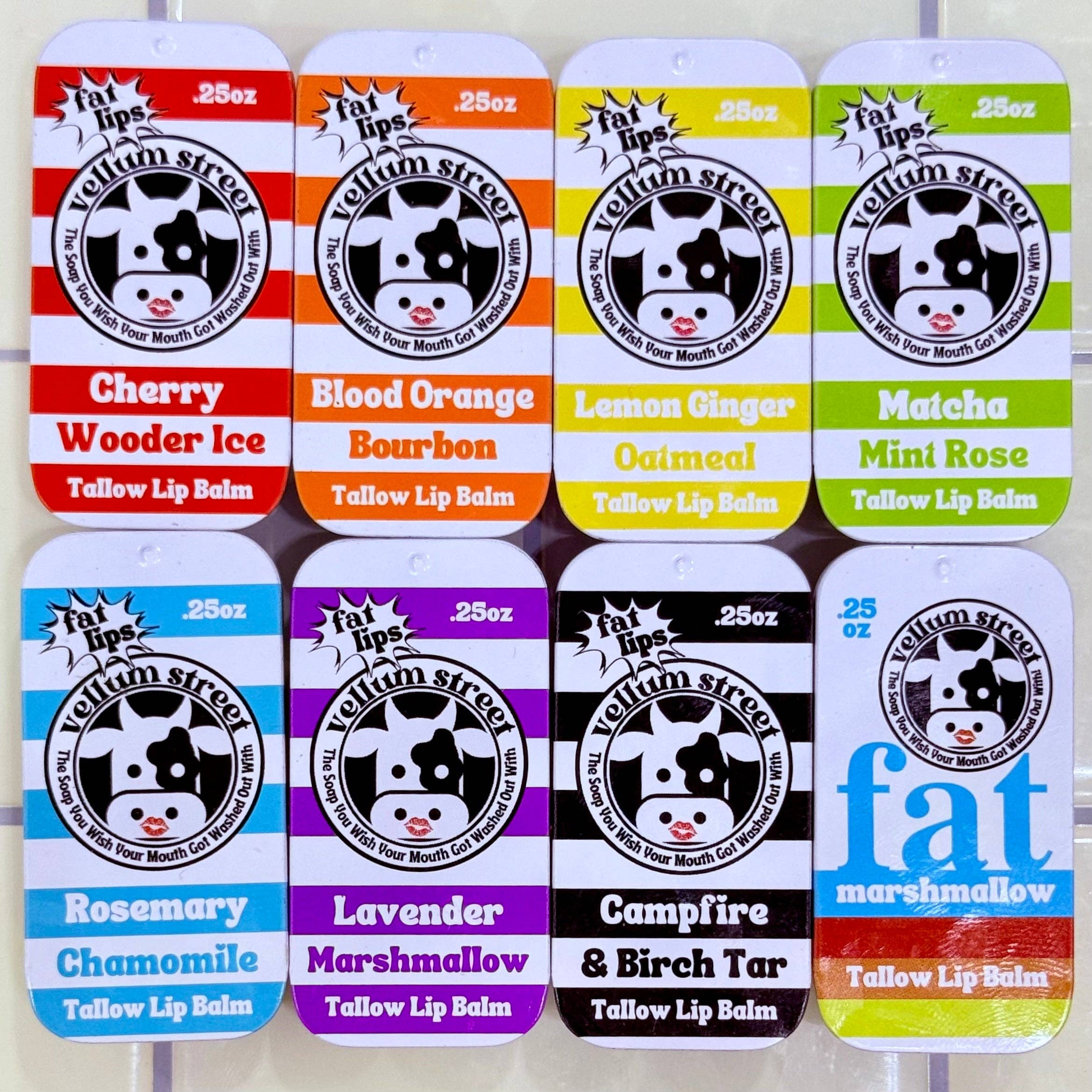 Tallow Lip Balms .25 oz
