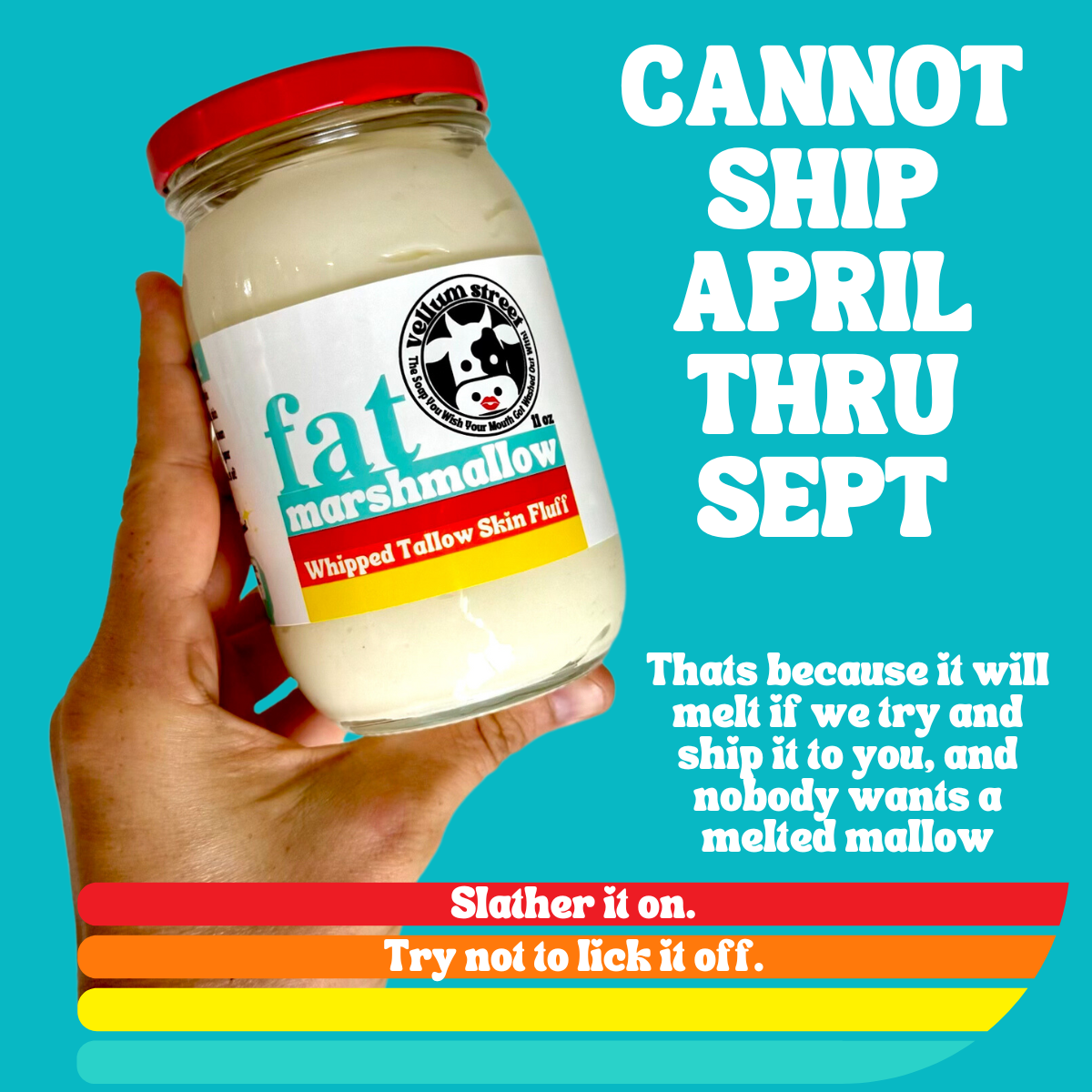 Fat Marshmallow Whipped Tallow Skin Fluff 11oz