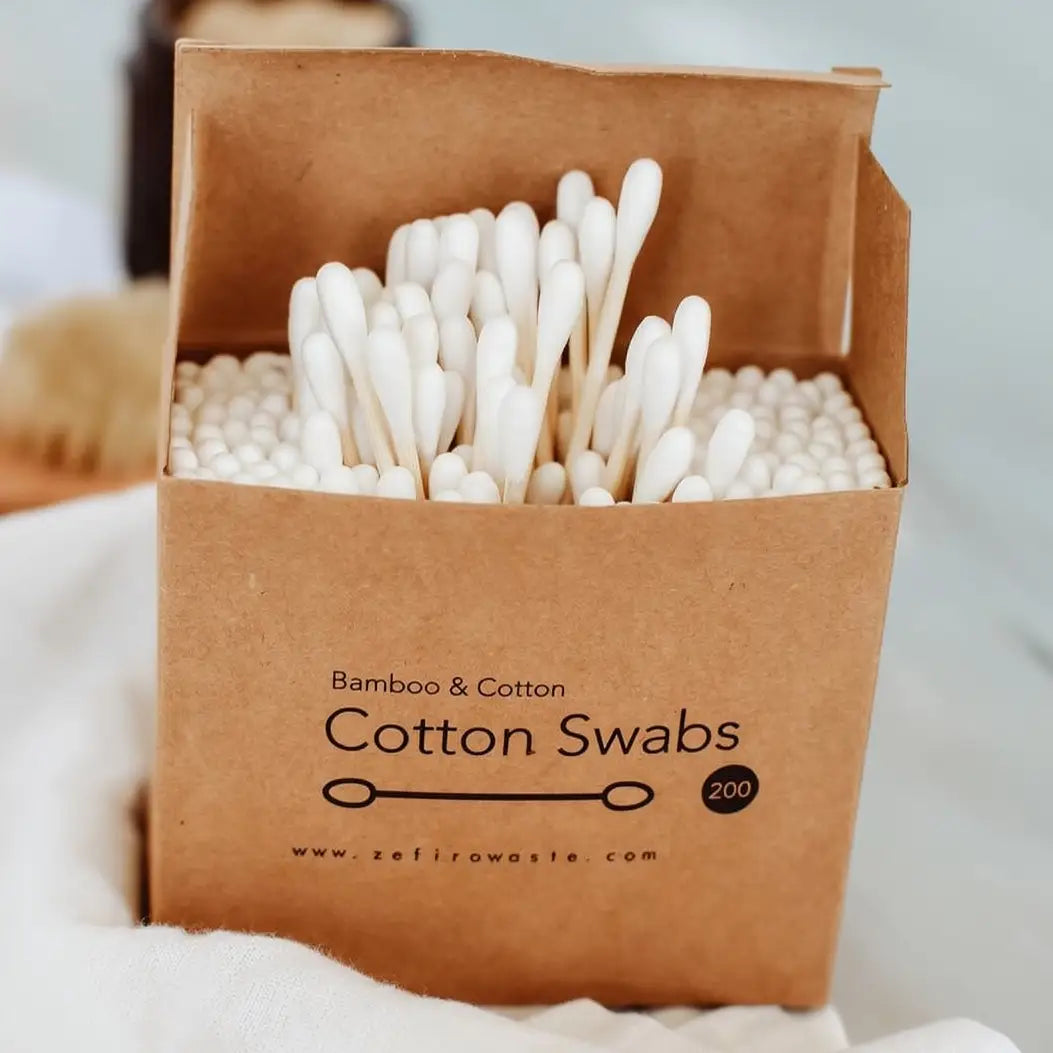 Bamboo & Cotton Swabs 200ct