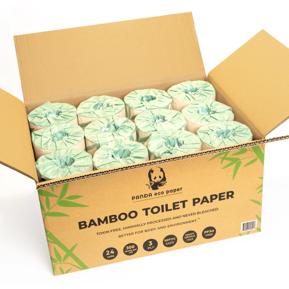 Un-Bleached Bamboo Toilet Paper | Pre-Order