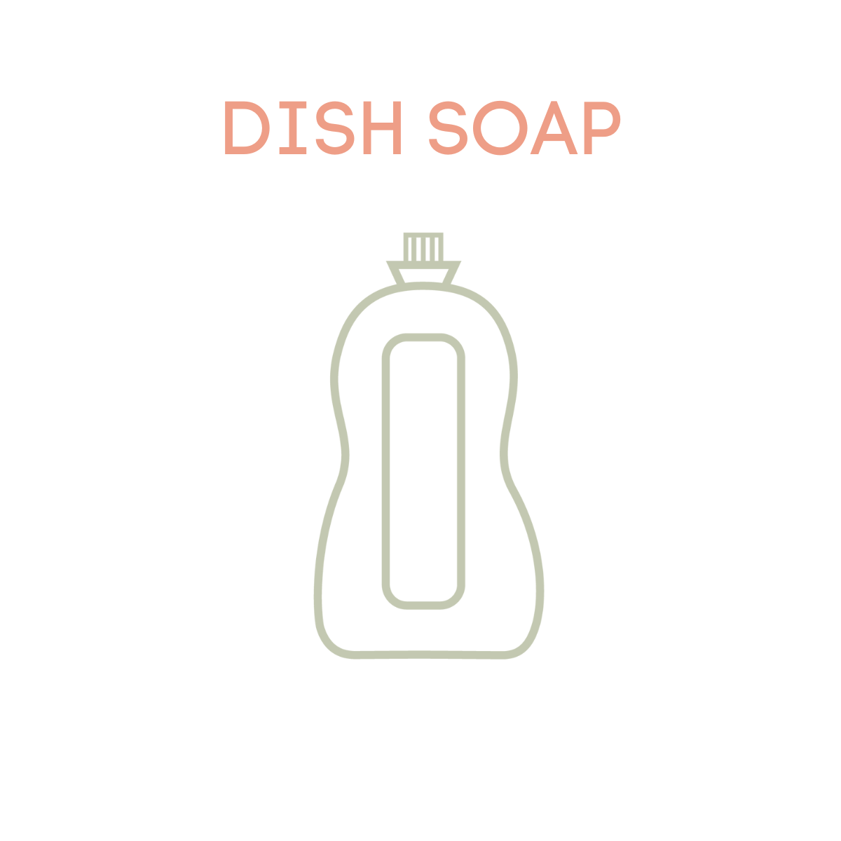Dish Soap ~ Bulk