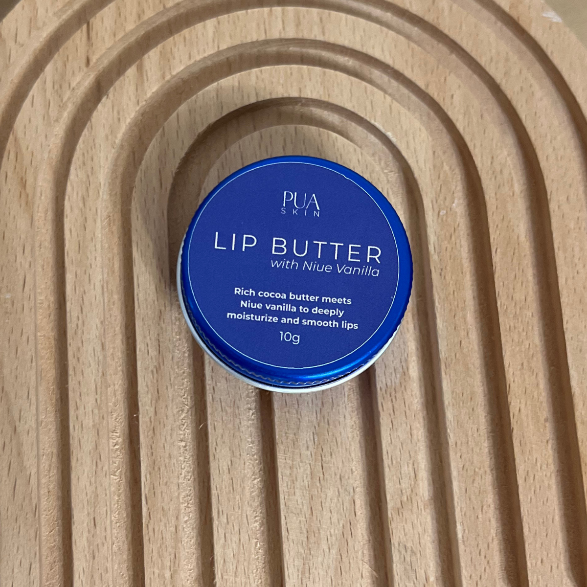Natural Lip Balm Tin with Niuean Vanilla