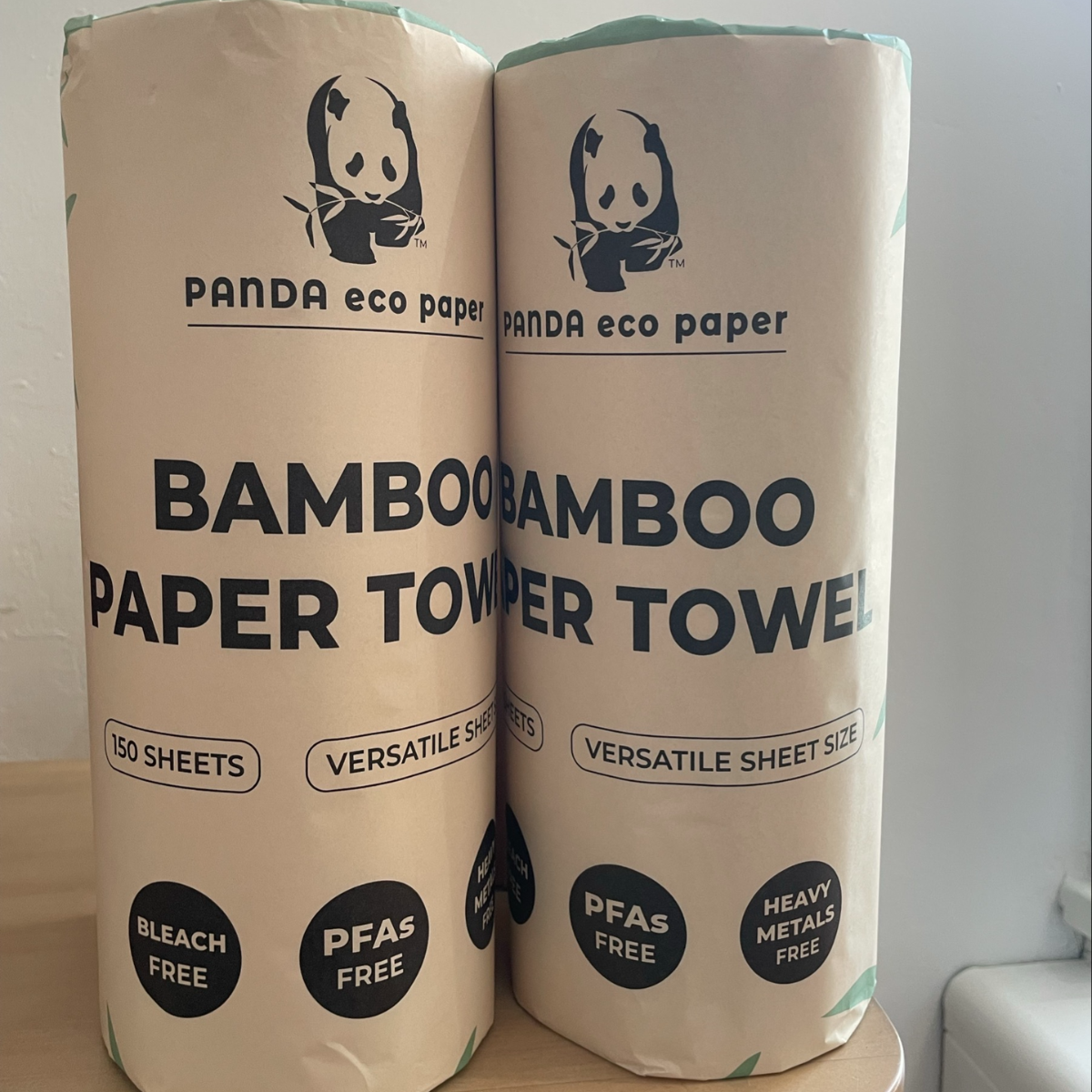 Un-Bleached Bamboo Paper Towels