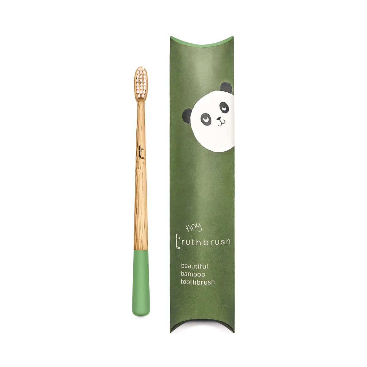 Meadow Green Tiny Truthbrush with Soft Bristles
