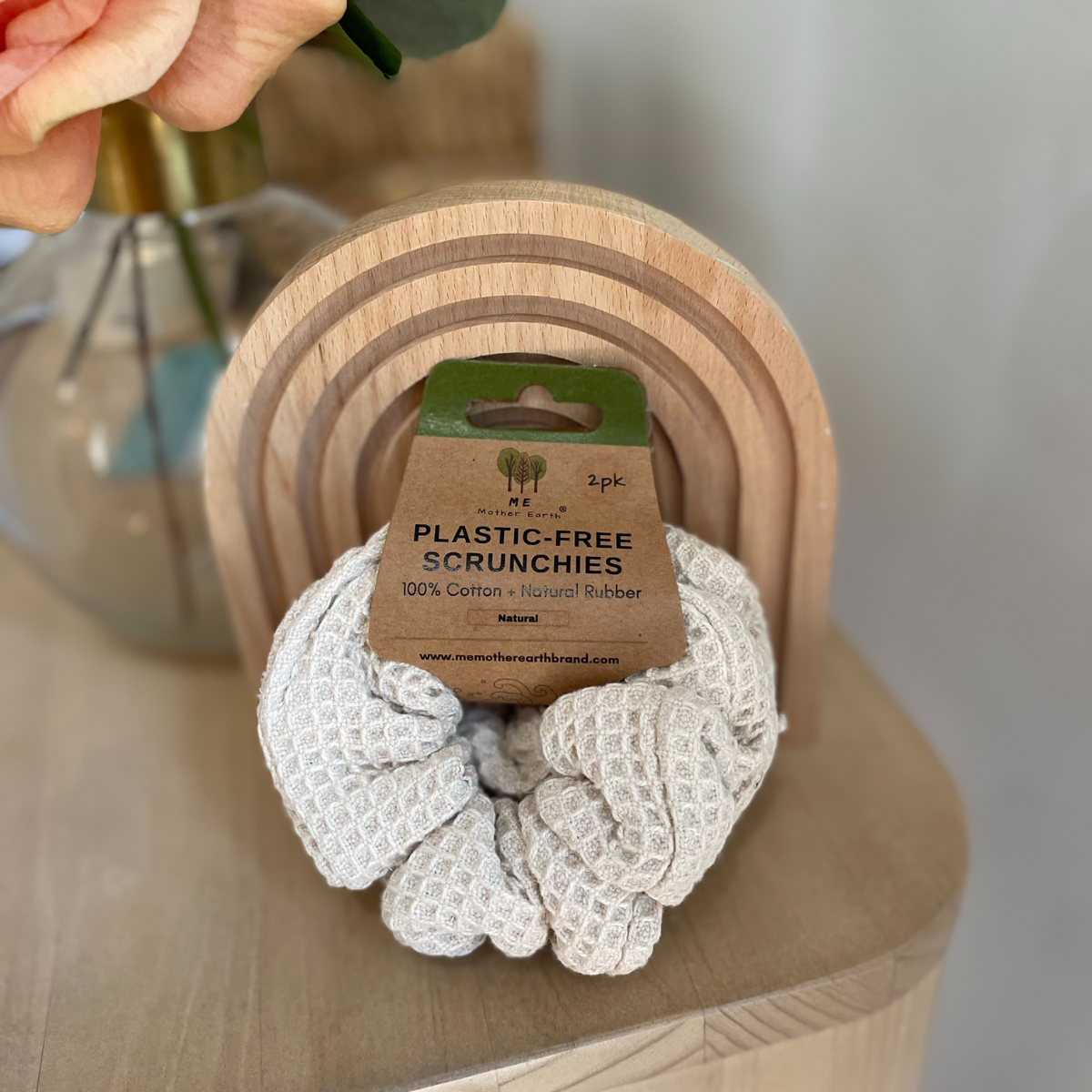 Plastic-Free Scrunchies 2pk