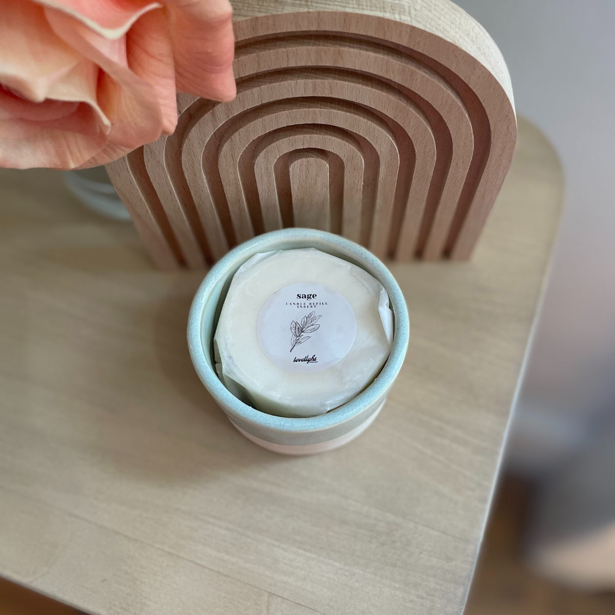 Refillable Candle