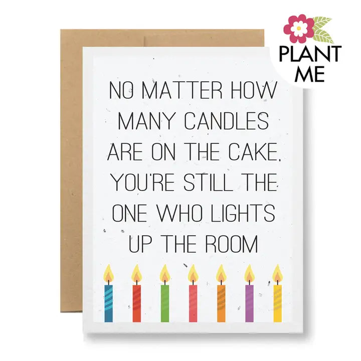 Happy Birthday | Plantable Seed Paper Greeting Card
