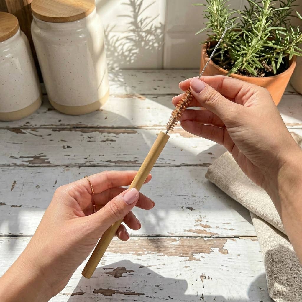 Straw Cleaner | Coconut Fiber | Plastic Free