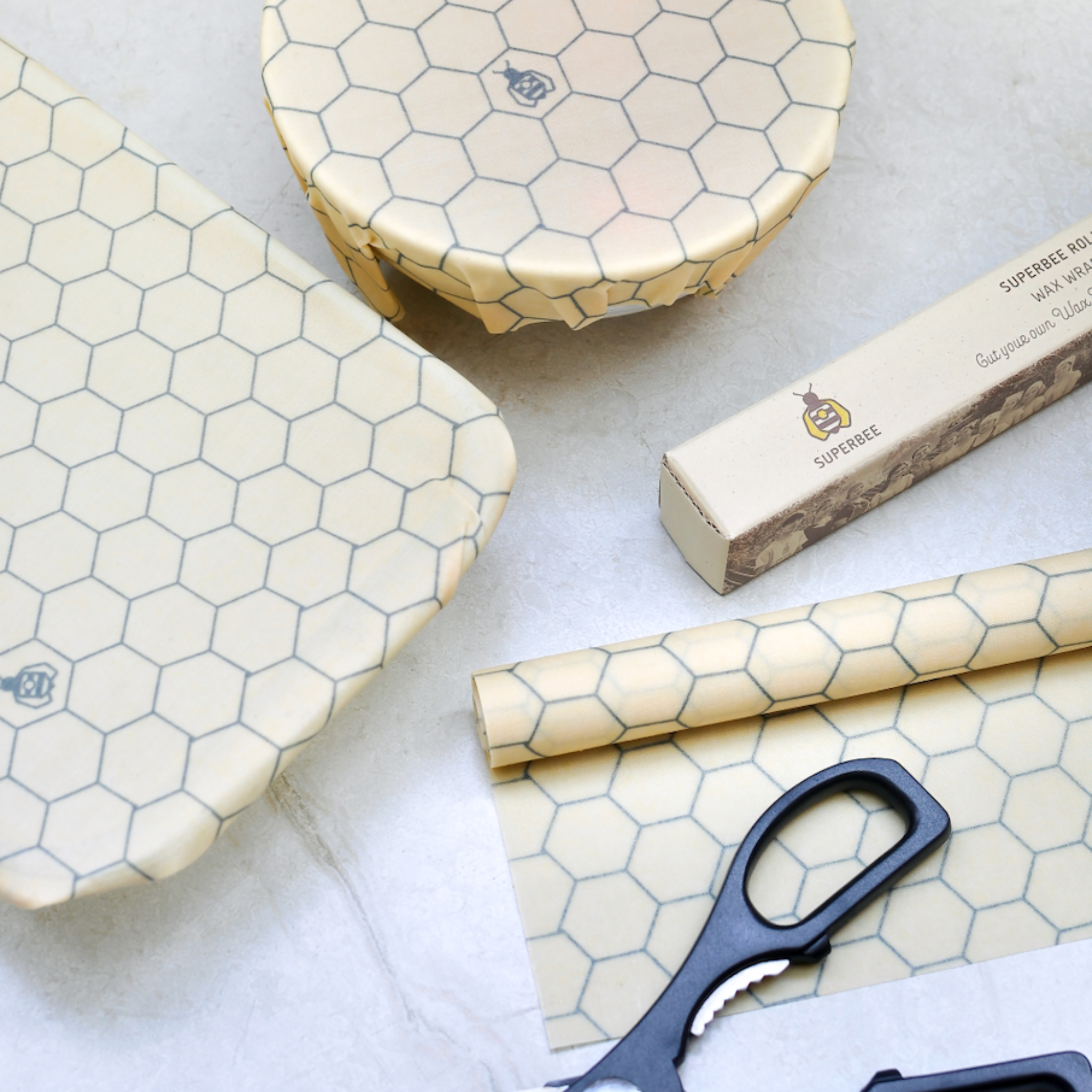 Reusable Beeswax Wrap Roll