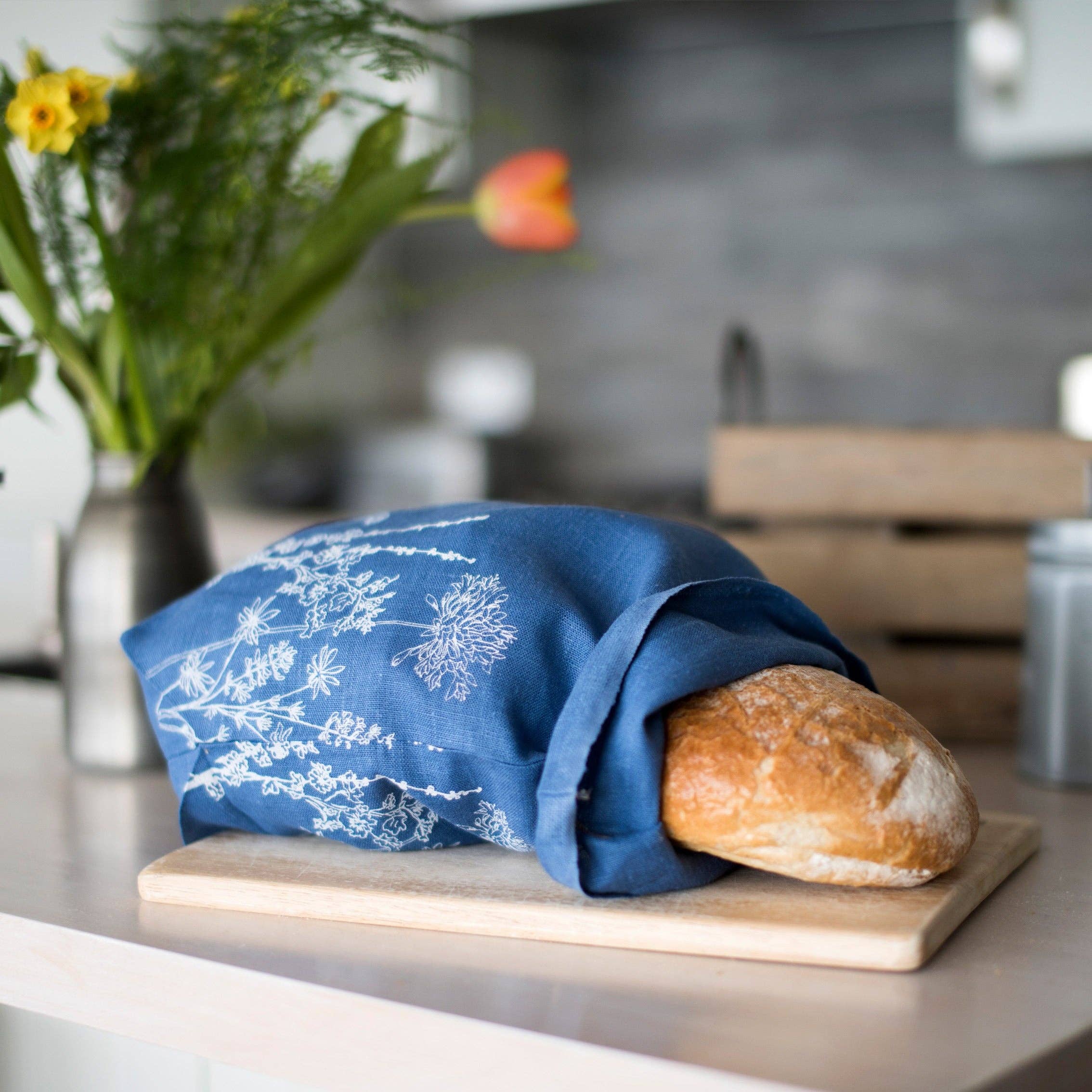 Linen Bread Bag