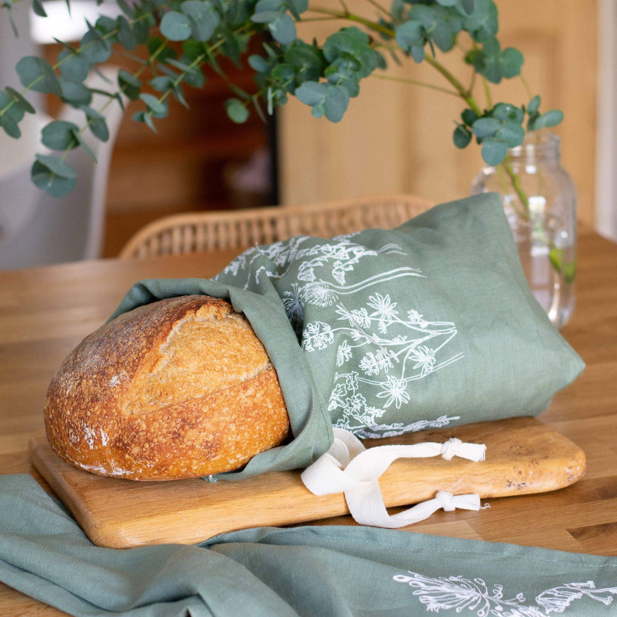 Linen Bread Bag