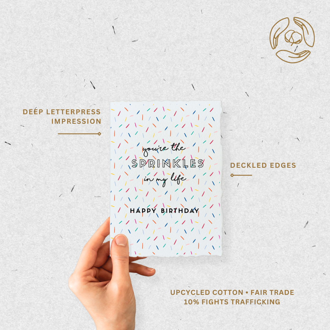 You're the Sprinkle | Friendship Birthday Greeting Card