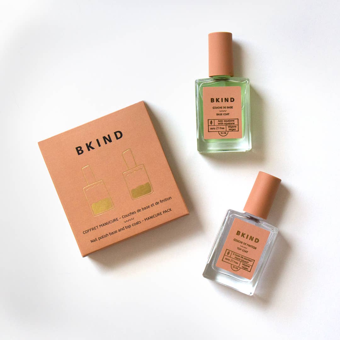 Nail Base & Top Coat (2pk)